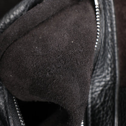 CELINE Big Bag Small Grained Leather 2way Handbag in Black