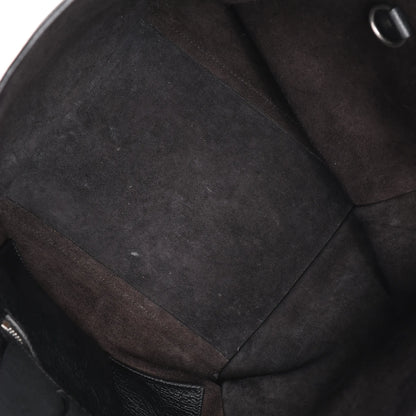 CELINE Big Bag Small Grained Leather 2way Handbag in Black