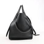 CELINE Big Bag Small Leather 2way Handbag in Black