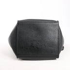 CELINE Big Bag Small Leather 2way Handbag in Black