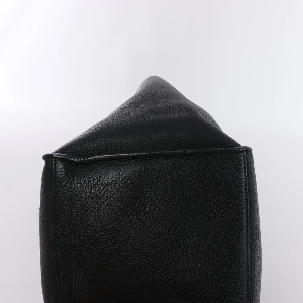 Celine Big Bag Small Leather 2Way Handbag in Black
