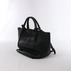 Bolso de mano CELINE Big Bag Small 2 en 1 de piel en color burdeos