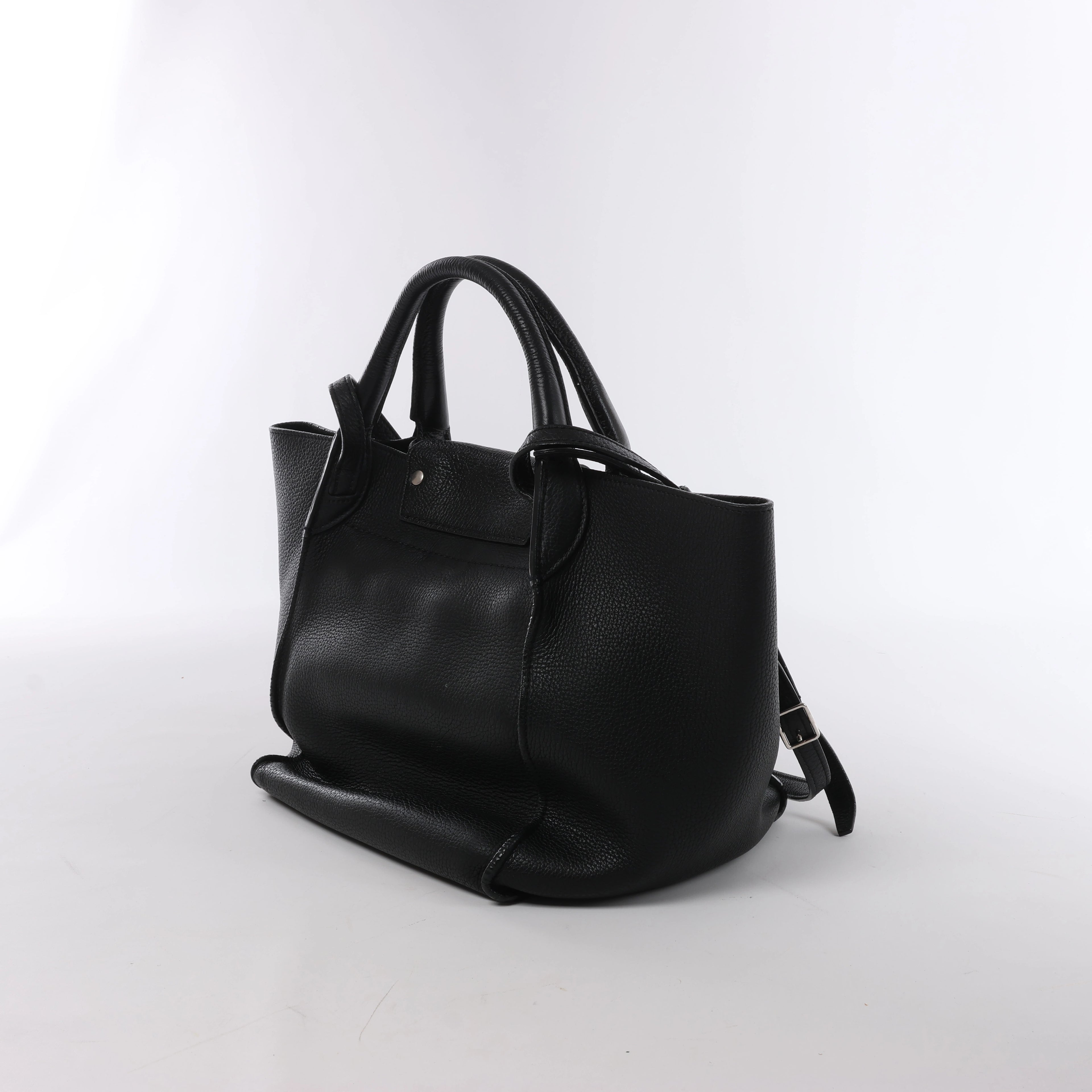 Bolso de mano CELINE Big Bag Small 2 en 1 de piel en color burdeos