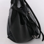 Celine Big Bag Small Leather 2Way Handbag in Black