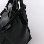 Celine Big Bag Small Leather 2Way Handbag in Black