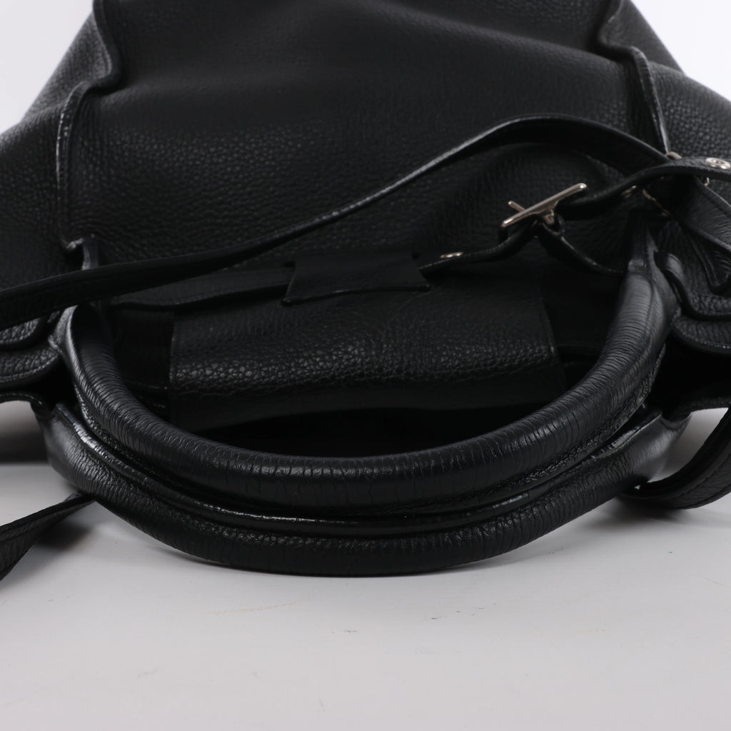 Bolso de mano CELINE Big Bag Small 2 en 1 de piel en color burdeos