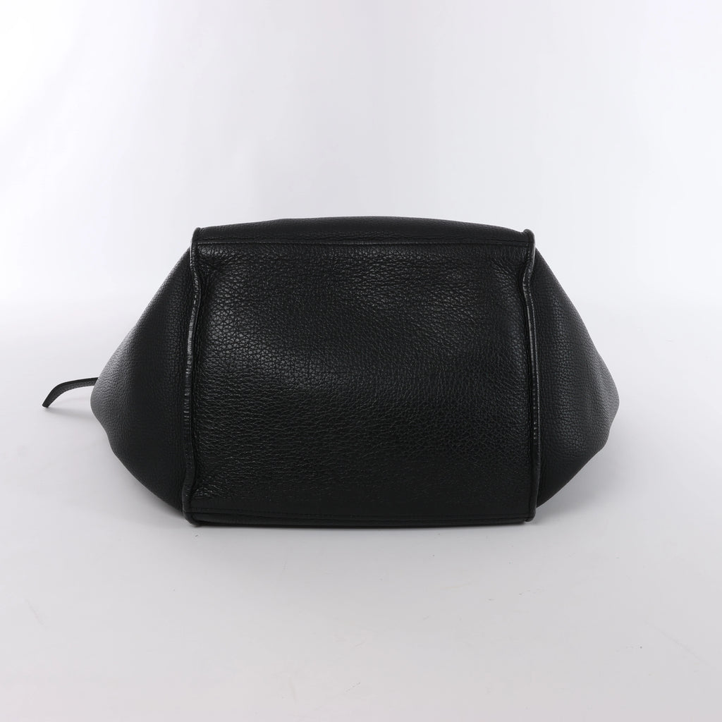 Bolso de mano CELINE Big Bag Small 2 en 1 de piel en color burdeos