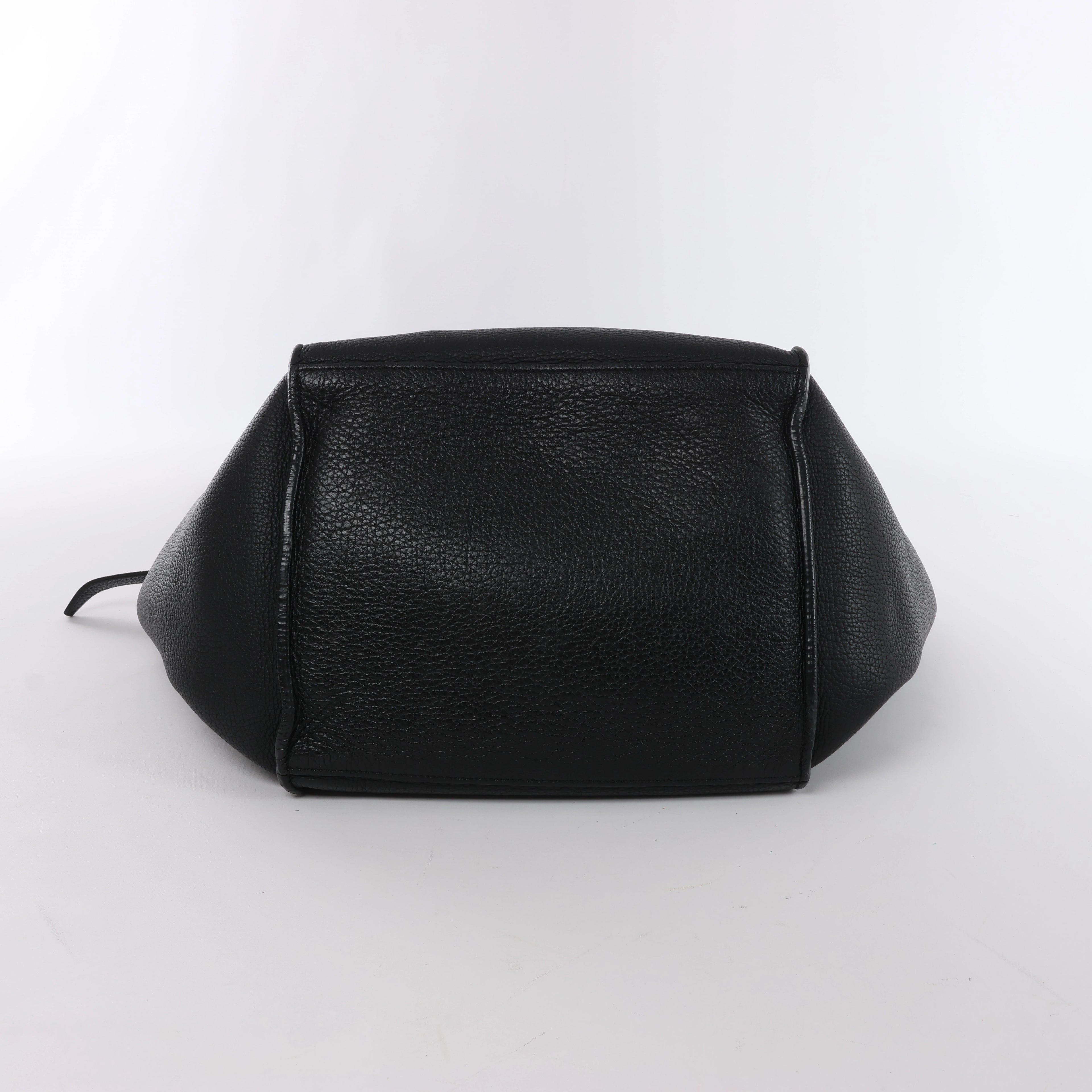 Bolso de mano CELINE Big Bag Small 2 en 1 de piel en color burdeos