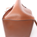 CELINE Big Bag Small Leather 2way Handbag in Brown