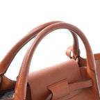 CELINE Big Bag Small Leather 2way Handbag in Brown