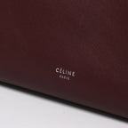Bolso de mano CELINE Big Bag Small 2 en 1 de piel en color burdeos