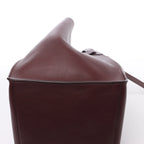 Bolso de mano CELINE Big Bag Small 2 en 1 de piel en color burdeos