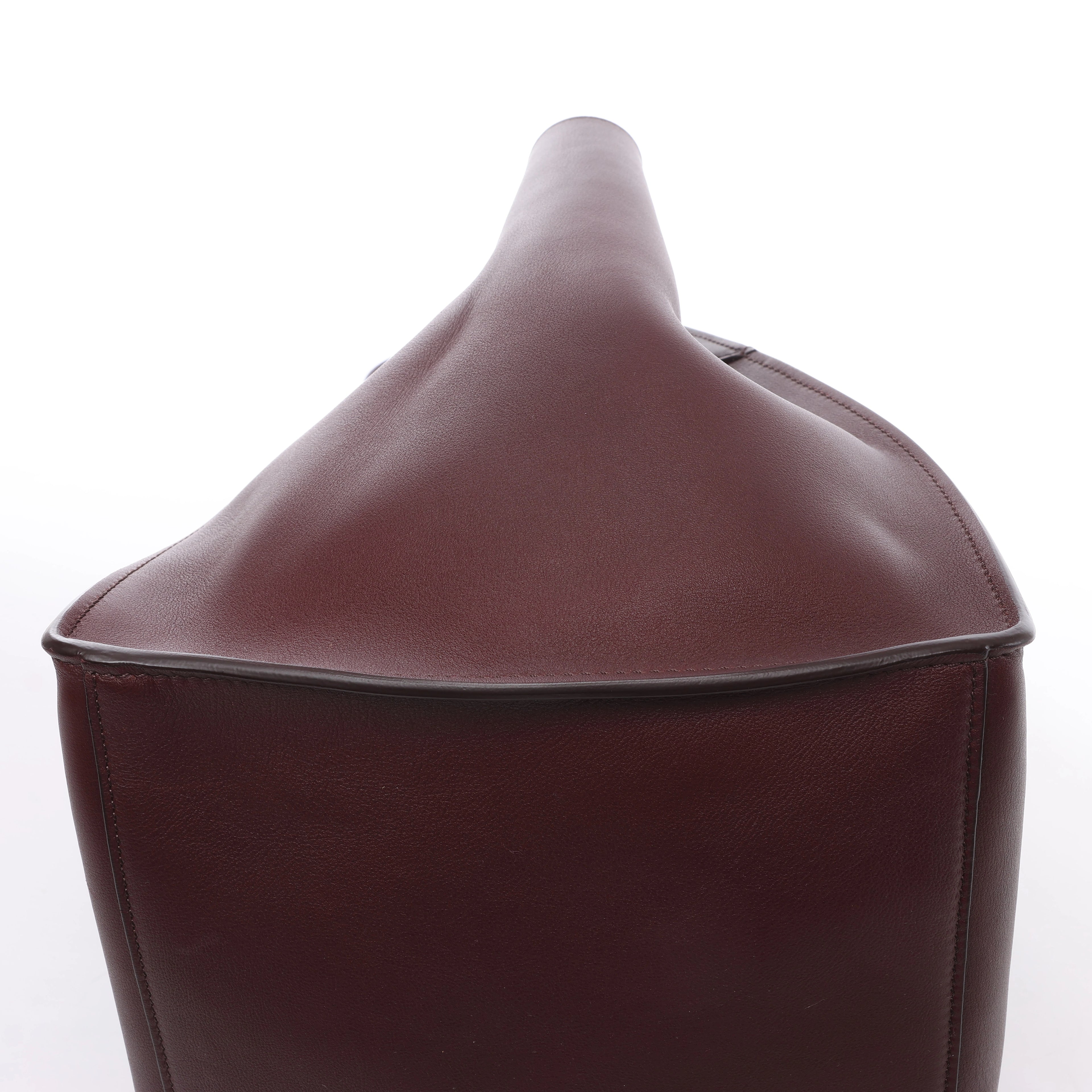 Bolso de mano CELINE Big Bag Small 2 en 1 de piel en color burdeos