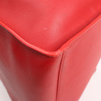 CELINE Big Bag Small Leather 2way Handbag in Red