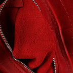 CELINE Big Bag Small Leather 2way Handbag in Red