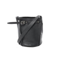 Minimalism with presence. The Céline Big Bag Bucket in black leather features a clean, sculptural shape with a belted detail and shoulder strap—an elevated everyday piece that feels quietly confident.