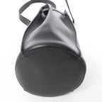 CELINE Big Bag Bucket Leather Shoulder Bag in Black