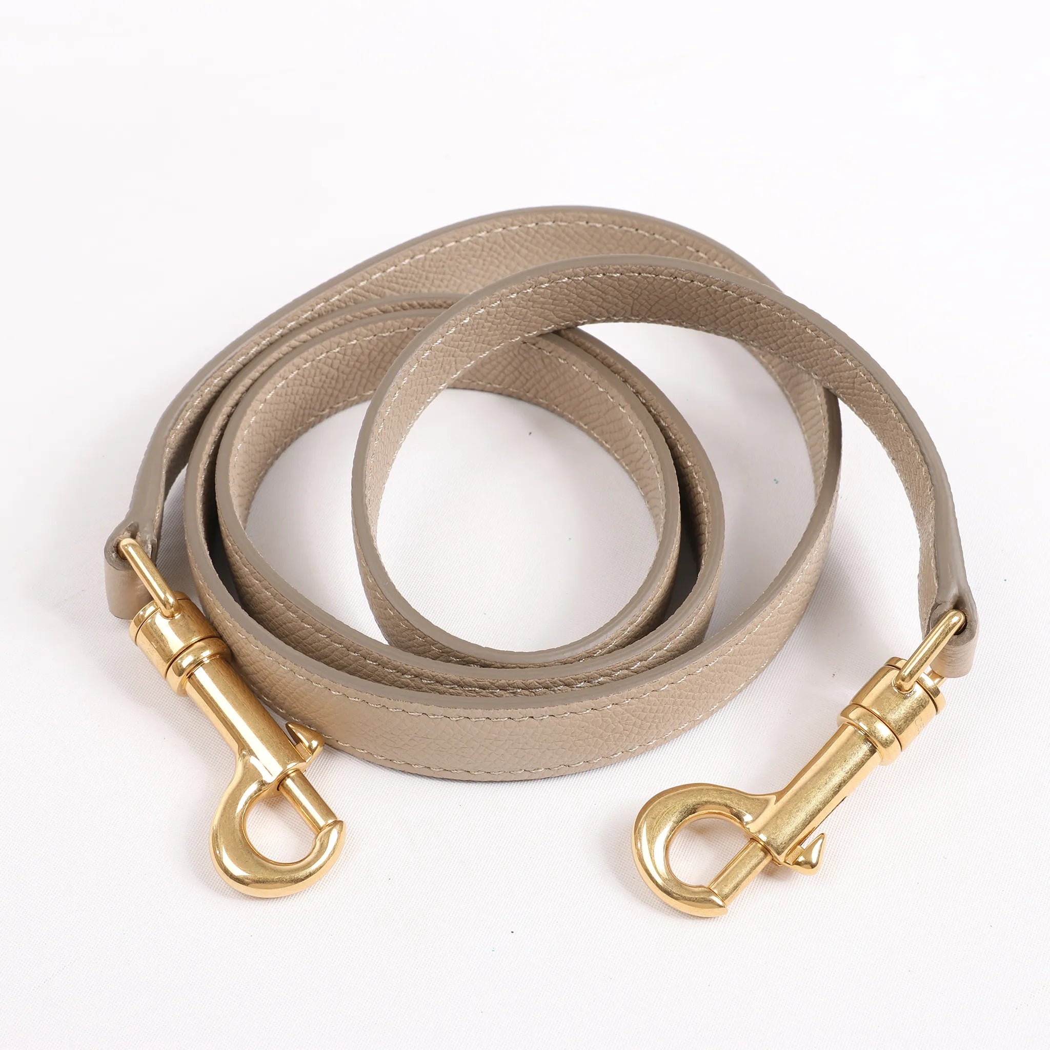 CELINE Belt Bag Grained Leather Micro 2Way Handbag in Beige