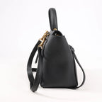Celine Belt Bag Micro Leather 2Way Handbag in Black
