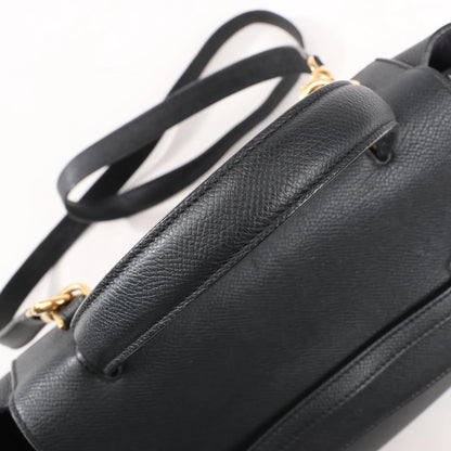 Celine Belt Bag Micro Leather 2Way Handbag in Black