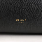 Celine Belt Bag Micro Leather 2Way Handbag in Black