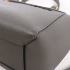 CELINE Belt Bag Grained Leather Micro 2Way Handbag in Gray