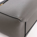 CELINE Belt Bag Grained Leather Micro 2Way Handbag in Gray