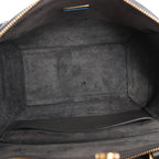 CELINE Belt Bag Grained Leather Micro 2Way Handbag in Gray