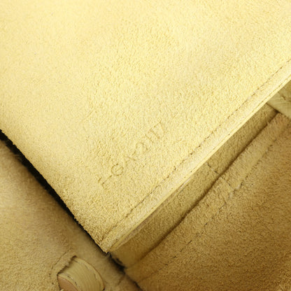 CELINE Belt Bag Grained Leather Micro 2Way Handbag in Yellow