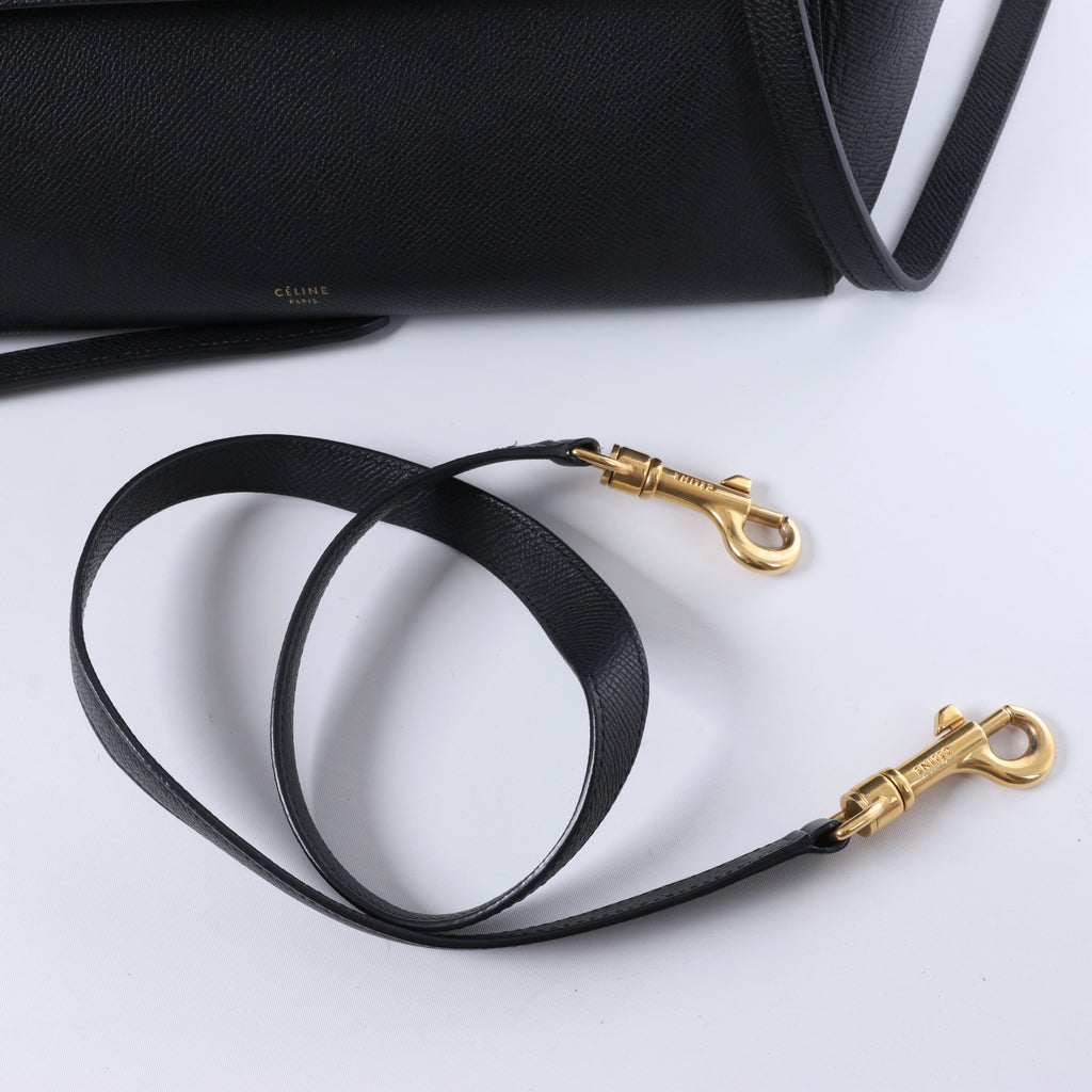 Bolso Celine Belt Bag Mini de Piel 2 en 1 Verde