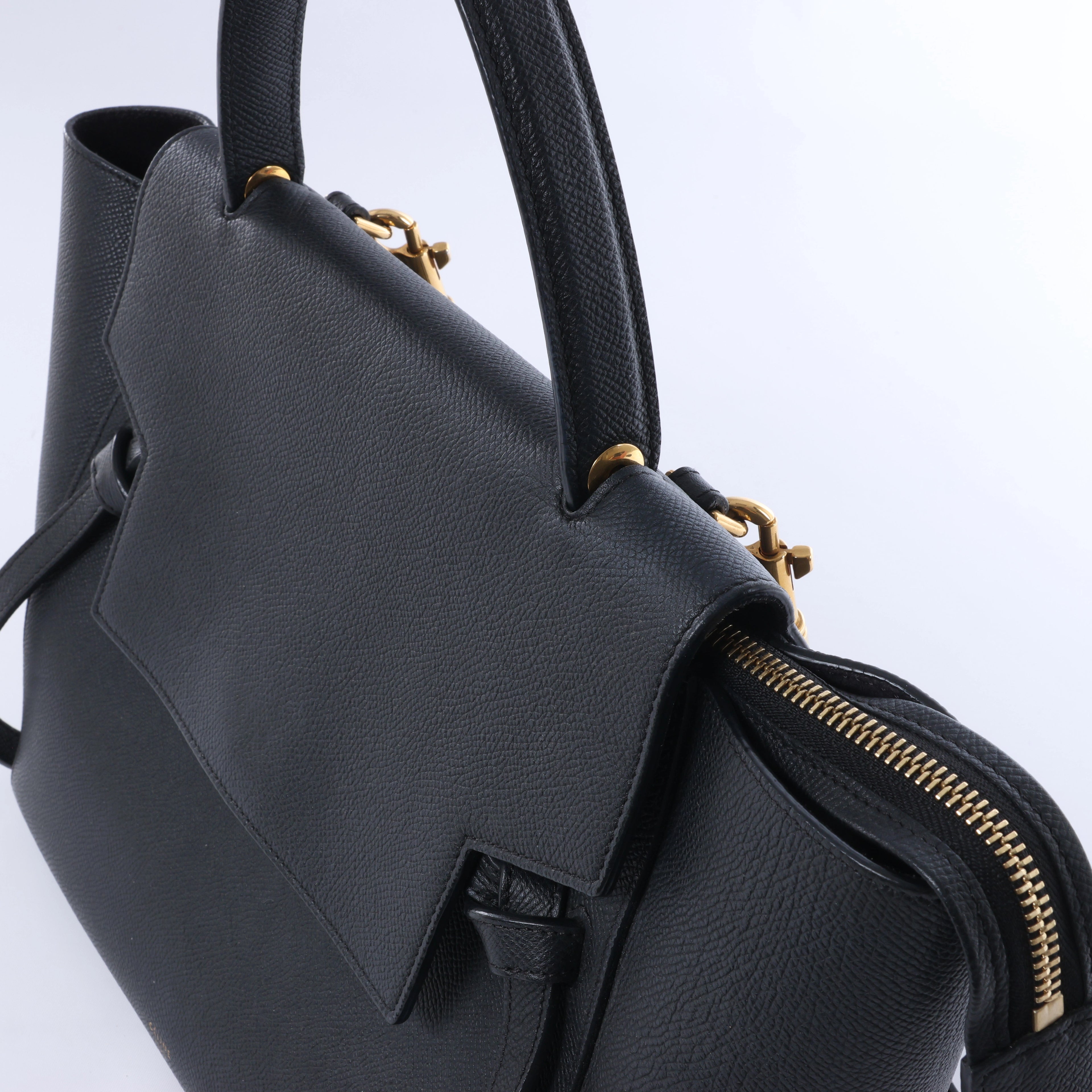 Bolso Celine Belt Bag Mini de Piel 2 en 1 Verde