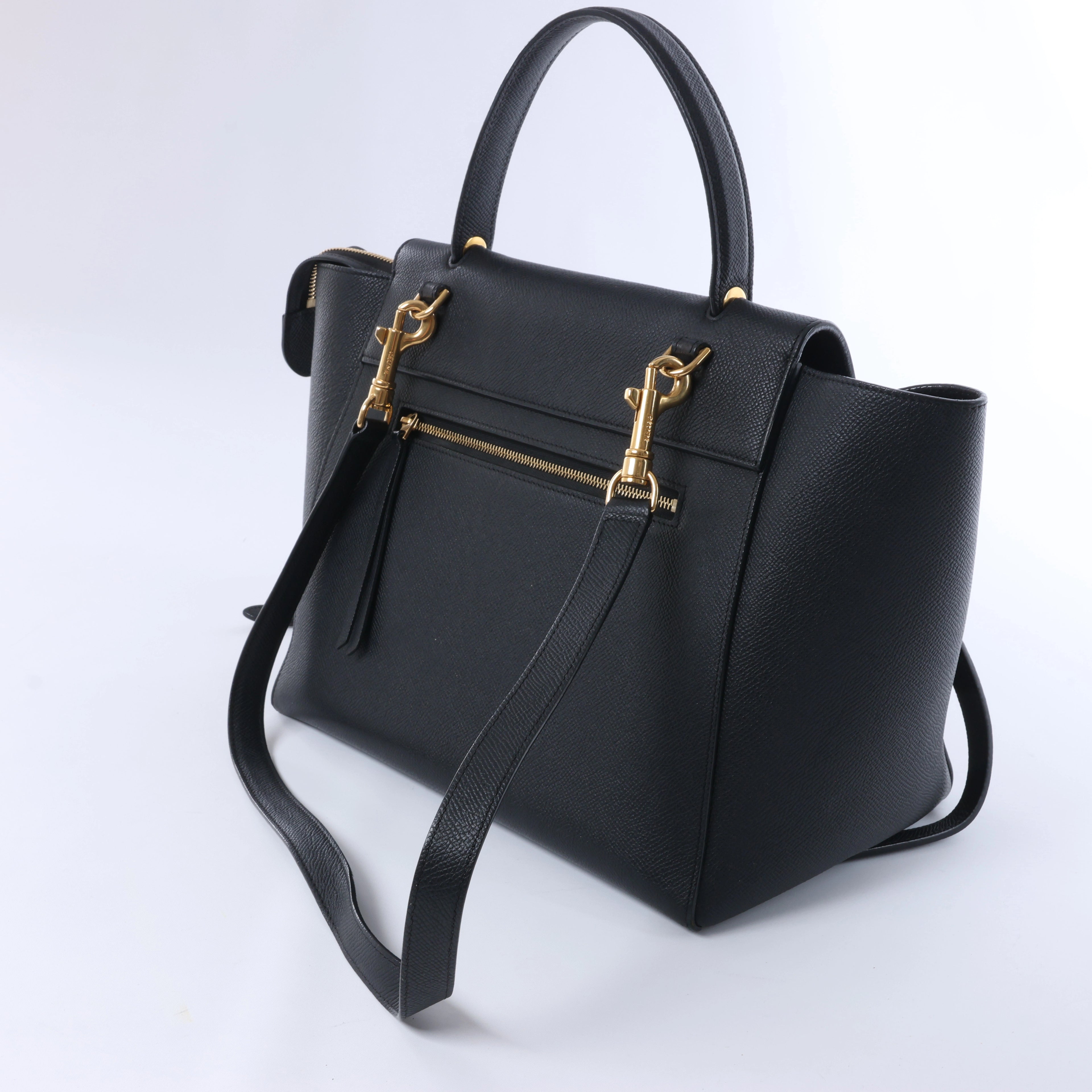 Bolso Celine Belt Bag Mini de Piel 2 en 1 Verde