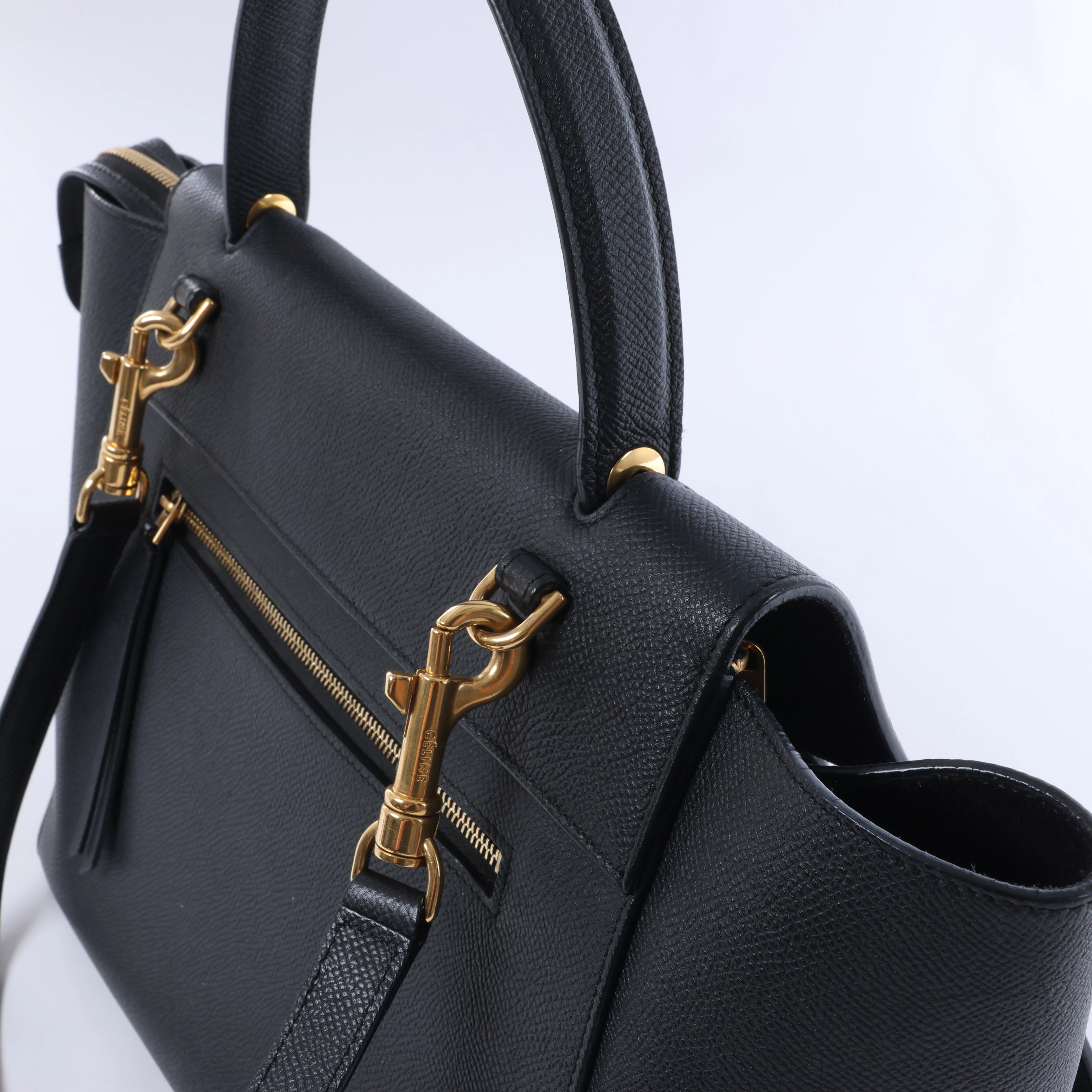 Bolso Celine Belt Bag Mini de Piel 2 en 1 Verde