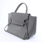 Celine Belt Bag Mini Leather 2 Way Handbag in Gray