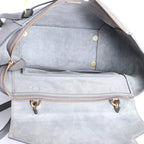 Celine Belt Bag Mini Leather 2 Way Handbag in Gray