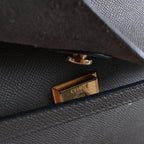 Celine Belt Bag Mini Leather 2 Way Handbag in Gray