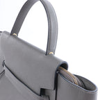 Celine Belt Bag Mini Leather 2 Way Handbag in Gray