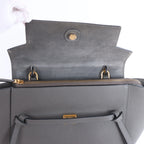 Celine Belt Bag Mini Leather 2 Way Handbag in Gray