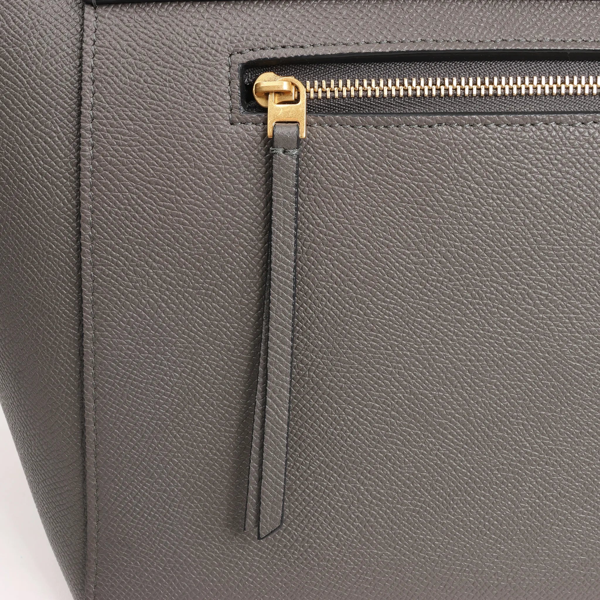 Celine Belt Bag Mini Leather 2way Handbag in Gray