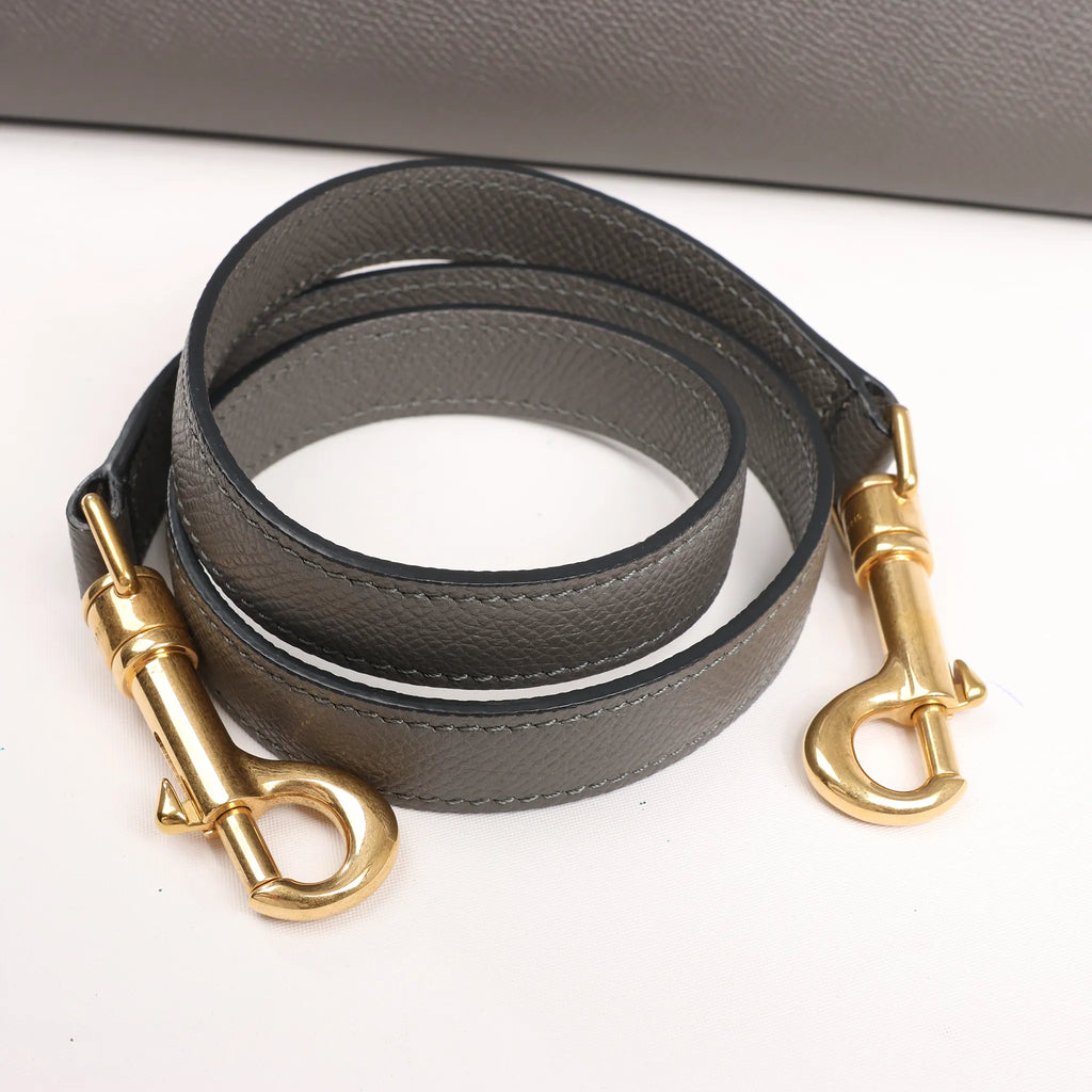 Celine Belt Bag Mini Leather 2way Handbag in Gray