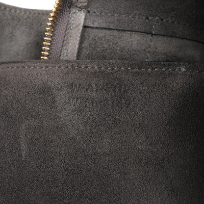 Mini sac ceinture Céline en cuir gris, à double usage