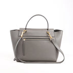 Celine Belt Bag Mini Leather 2way Handbag in Gray