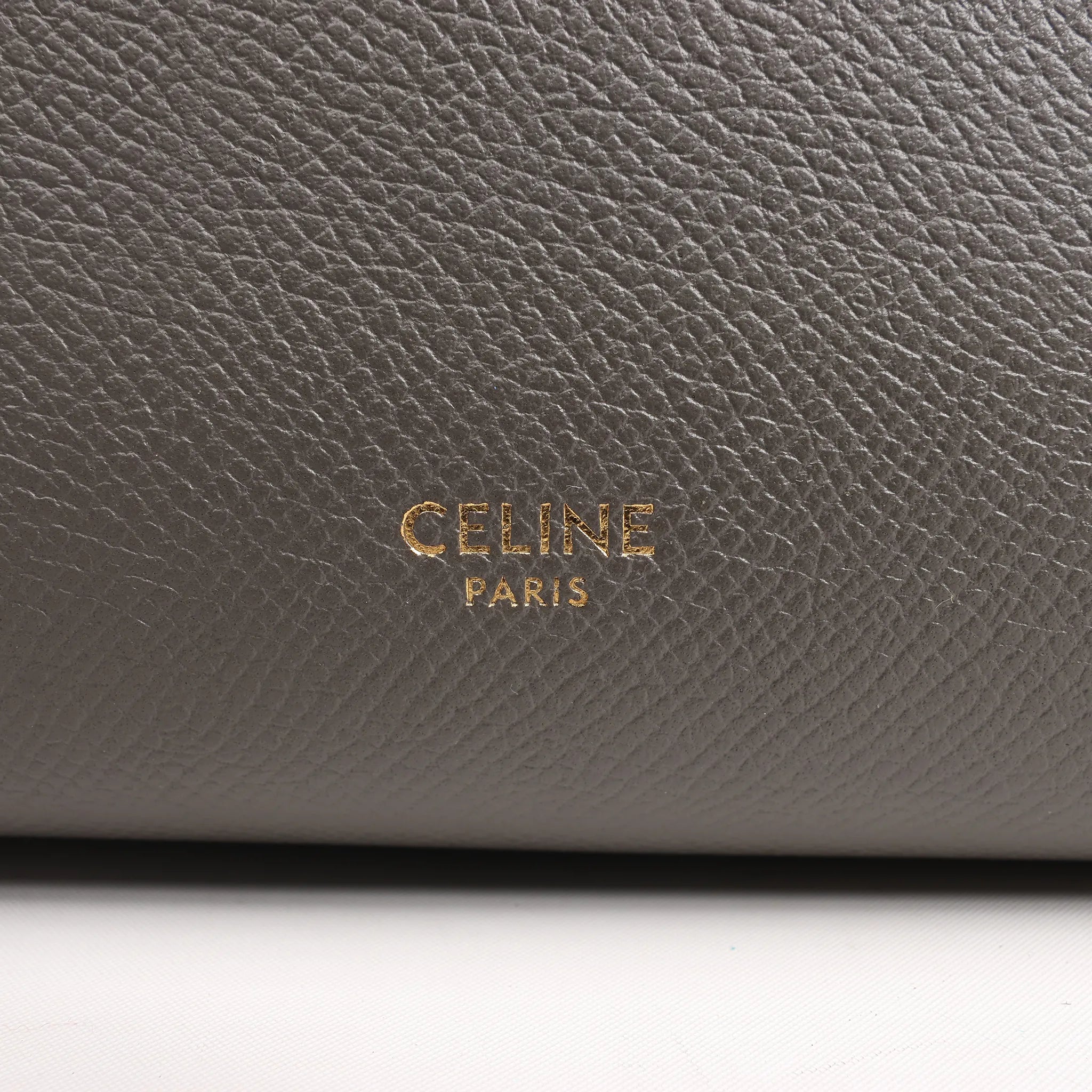 Celine Belt Bag Mini Leather 2way Handbag in Gray