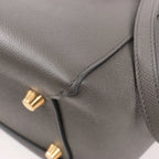 Celine Belt Bag Mini Leather 2way Handbag in Gray