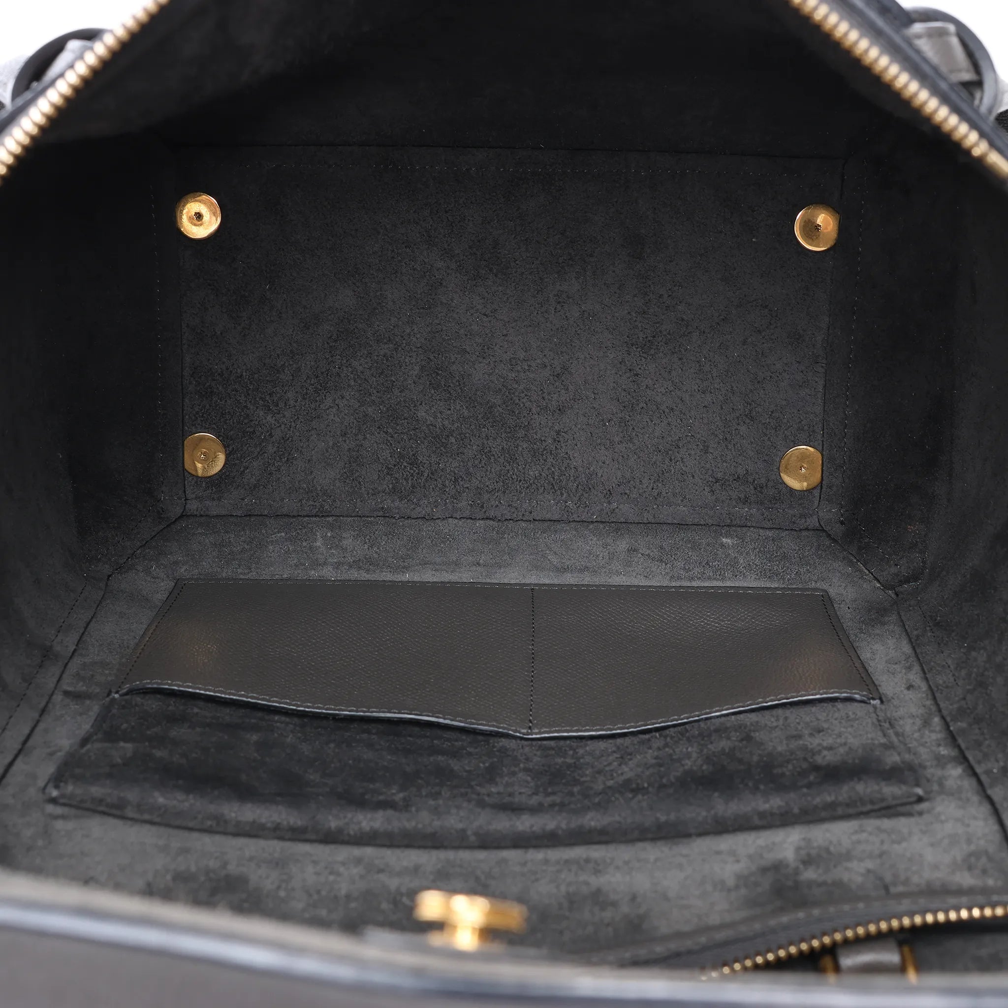 Celine Belt Bag Mini Leather 2way Handbag in Gray