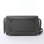 Celine Belt Bag Mini Leather 2way Handbag in Gray