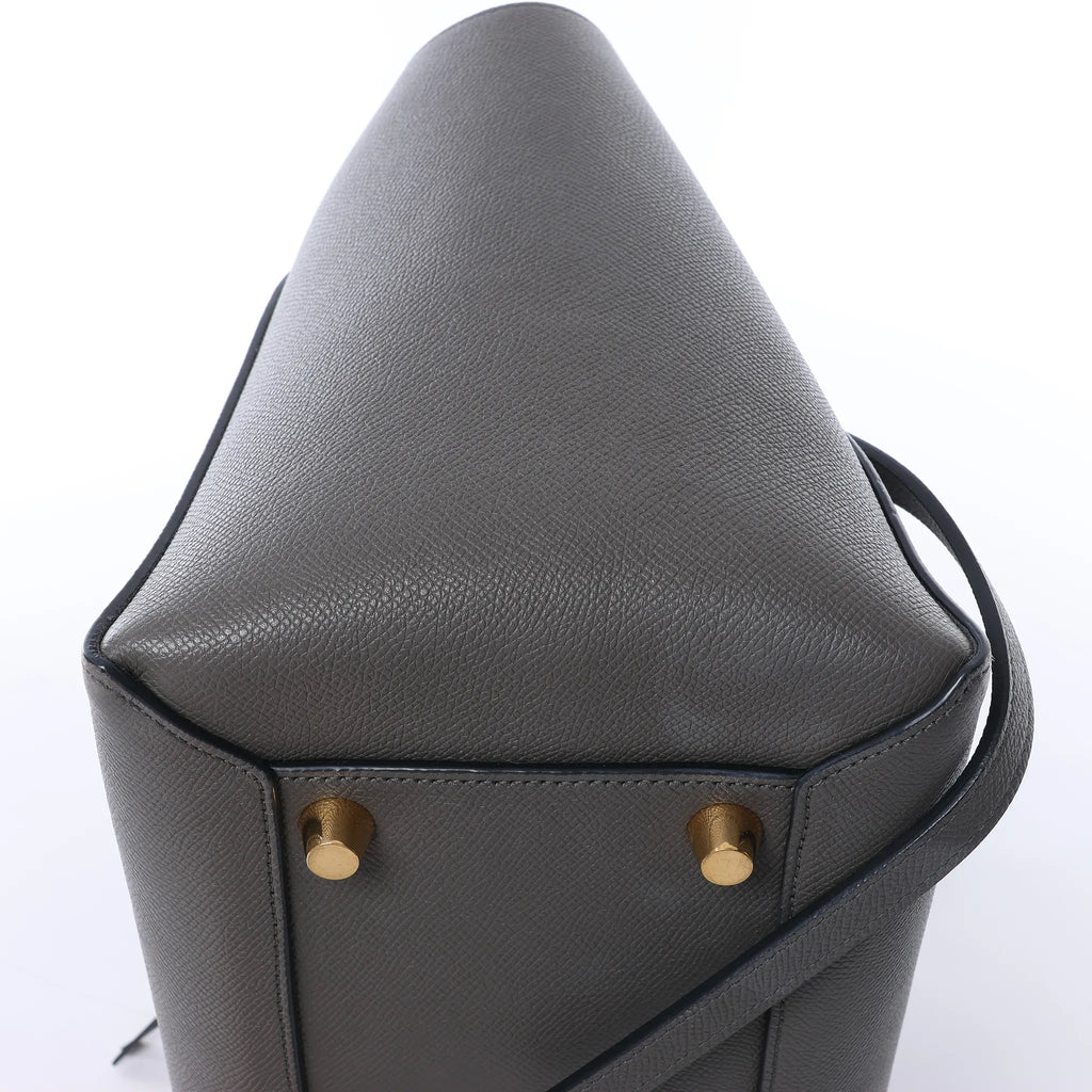 Celine Belt Bag Mini Leather 2way Handbag in Gray