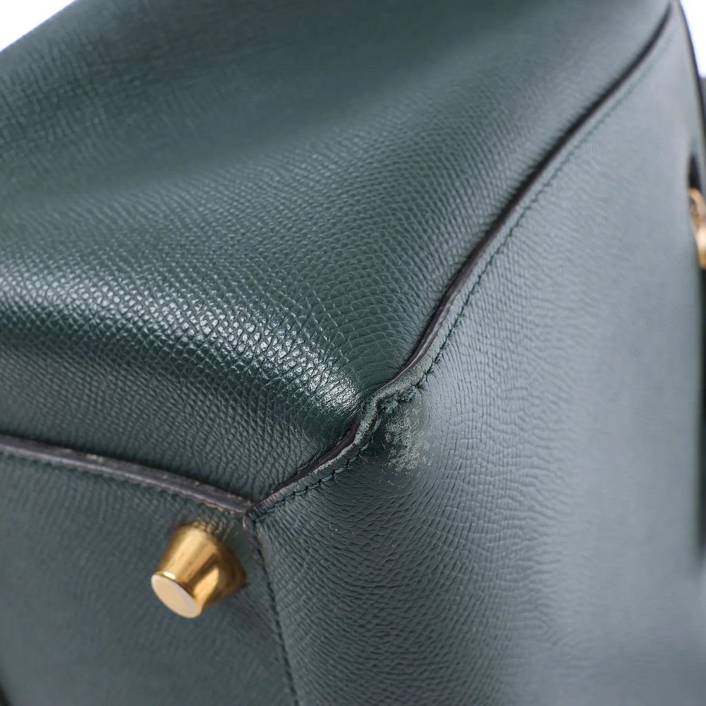 Celine Belt Bag Mini Leather 2way Handbag in Green