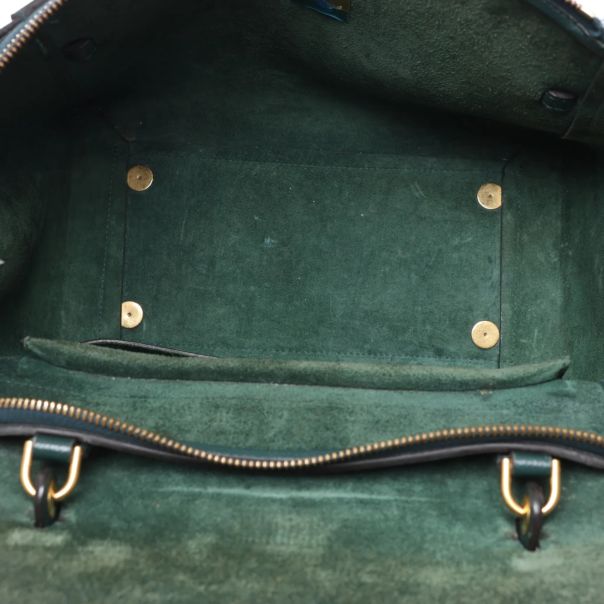 Celine Belt Bag Mini Leather 2way Handbag in Green