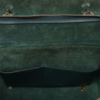 Celine Belt Bag Mini Leather 2way Handbag in Green